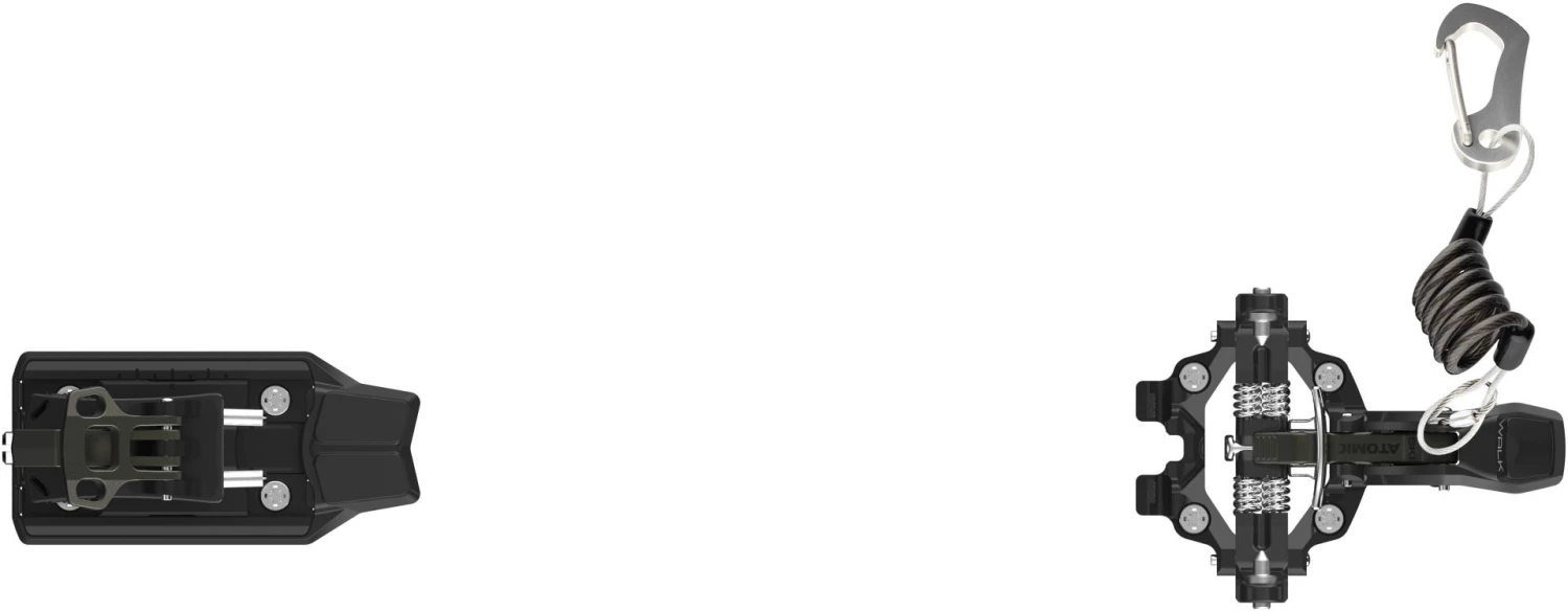 Atomic Backland Pure Atomic Backland Pure -Skibenodigdheden Winkel atomic backland pure black gunmetal black gunmetal 1