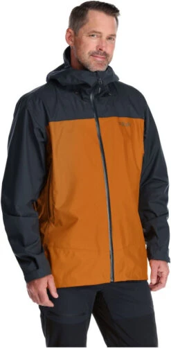 RAB Arc Eco Jacket 7 RAB Arc Eco Jacket -Skibenodigdheden Winkel rab arc eco jacket beluga marmalade l beluga marmalade 1
