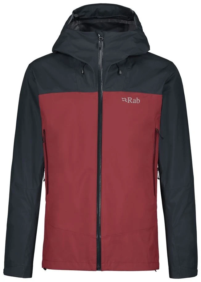 RAB Arc Eco Jacket RAB Arc Eco Jacket -Skibenodigdheden Winkel rab arc eco jacket beluga oxblood red l beluga oxblood red 0
