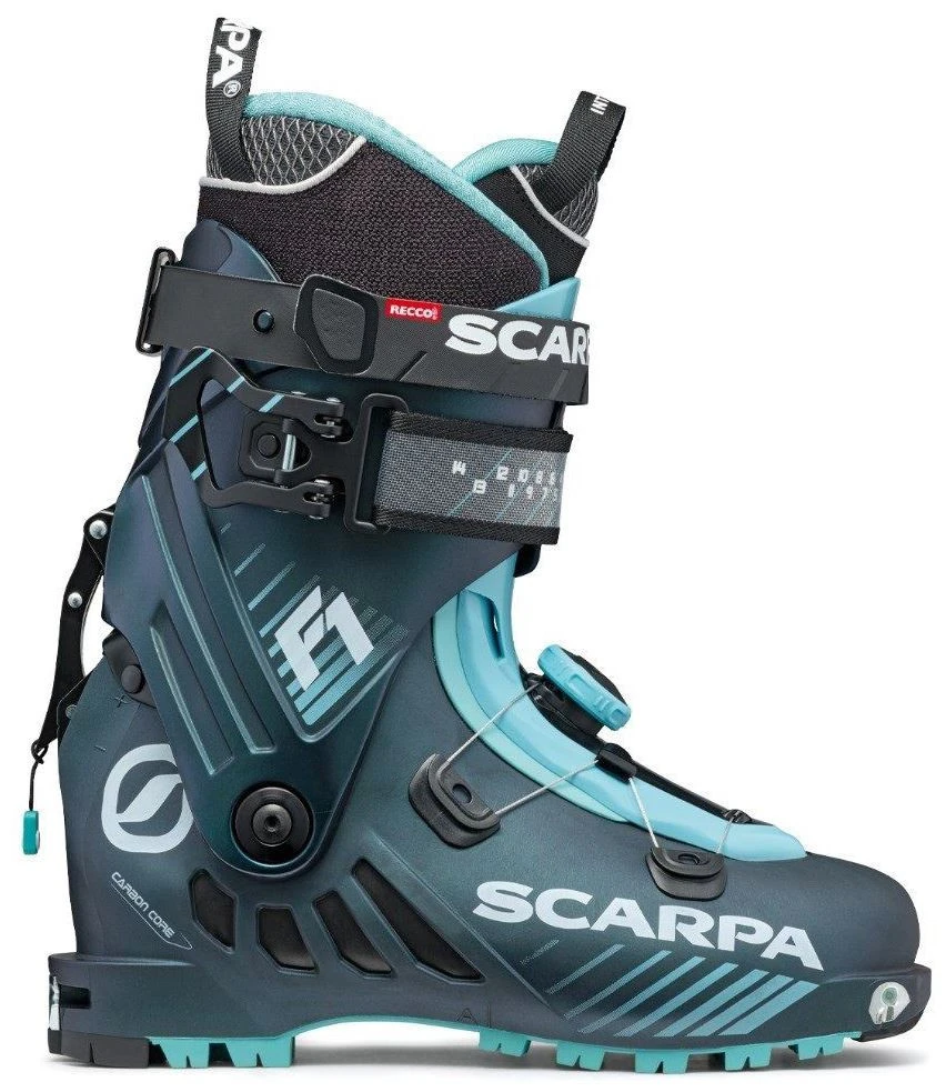 Scarpa F1 Wmn Scarpa F1 Wmn -Skibenodigdheden Winkel scarpa f1 wmn anthracite aqua 2
